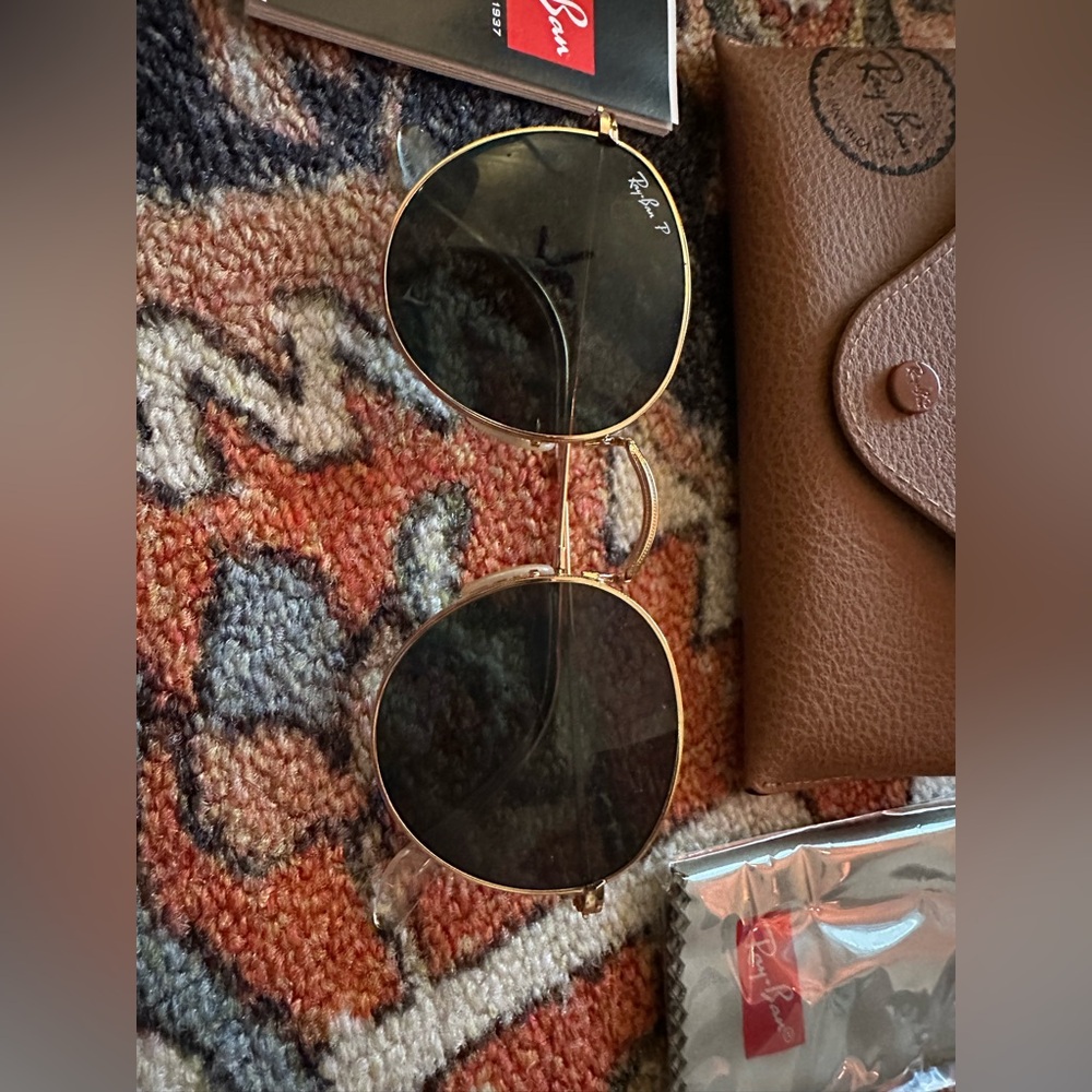 Ray Ban Round RB3447 Sunglasses - Picture 2 of 4